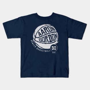 Aaron Gordon Denver Basketball Kids T-Shirt